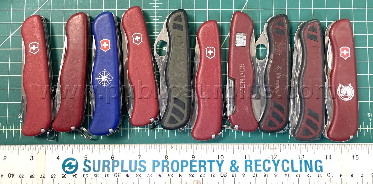 Swiss Army Knives - QTY 10 - Shipping $12.00 — photo 1