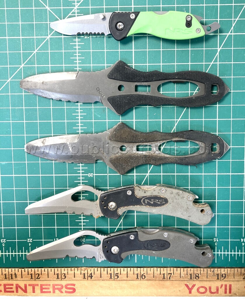NRS and Wenoka Knives - QTY 5 - Shipping $12.00 — photo 1