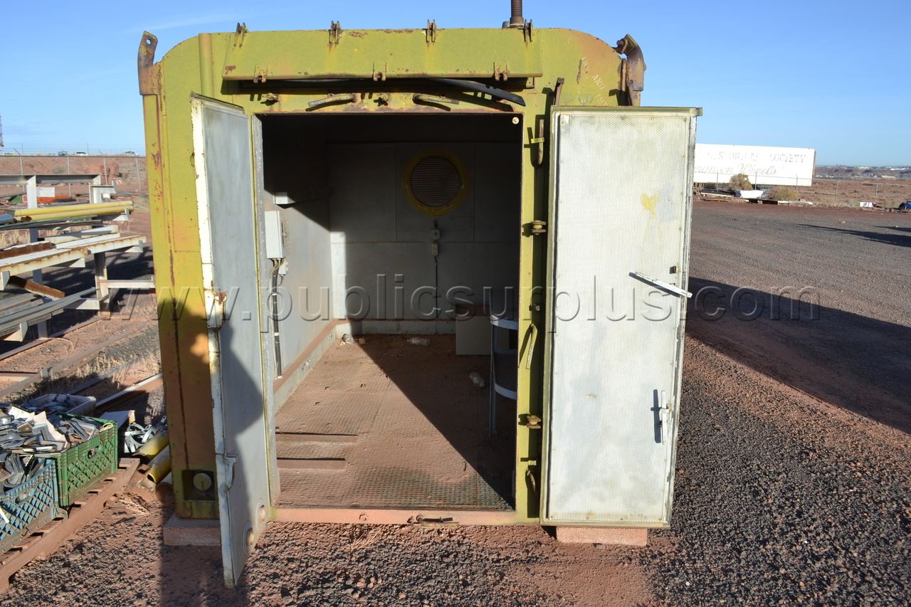 Free Standing Metal Military Bunker — photo 1