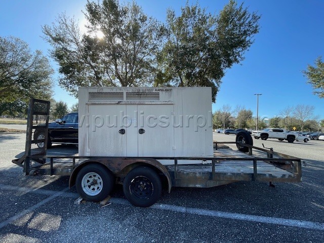 2003 Trailer and Katolight 40KW NG Generator — photo 1