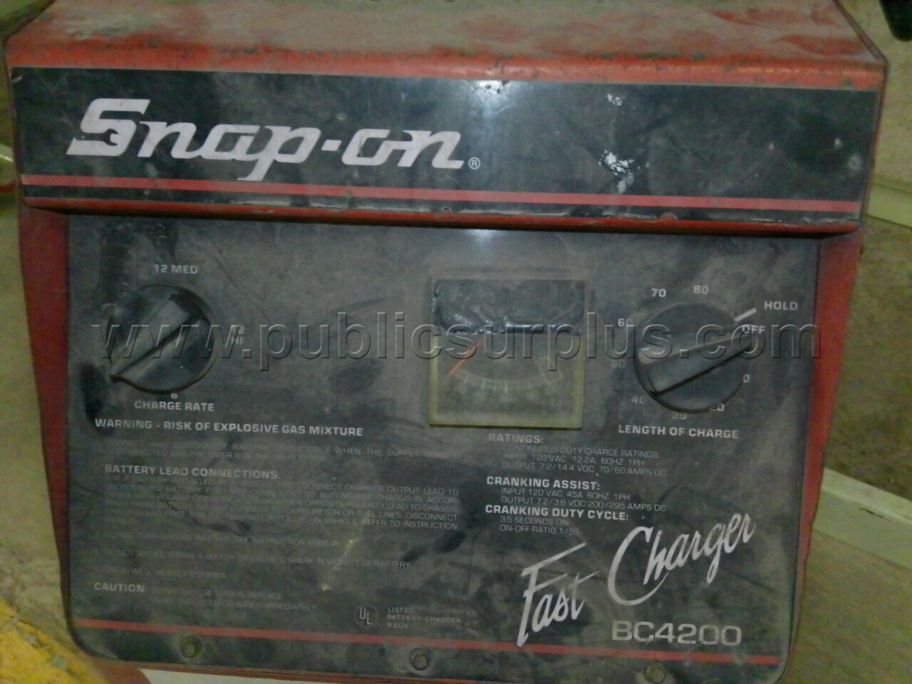 Snap On Battery Charger ~ IA-25256 — photo 1