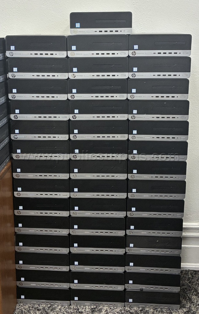 43 HP ProDesk 600 G3 SFF Computers — photo 1