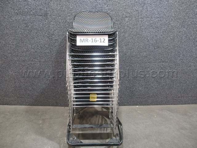 CHAIRS W/CART (14 TOTAL) ~ MR-16-12 — photo 1