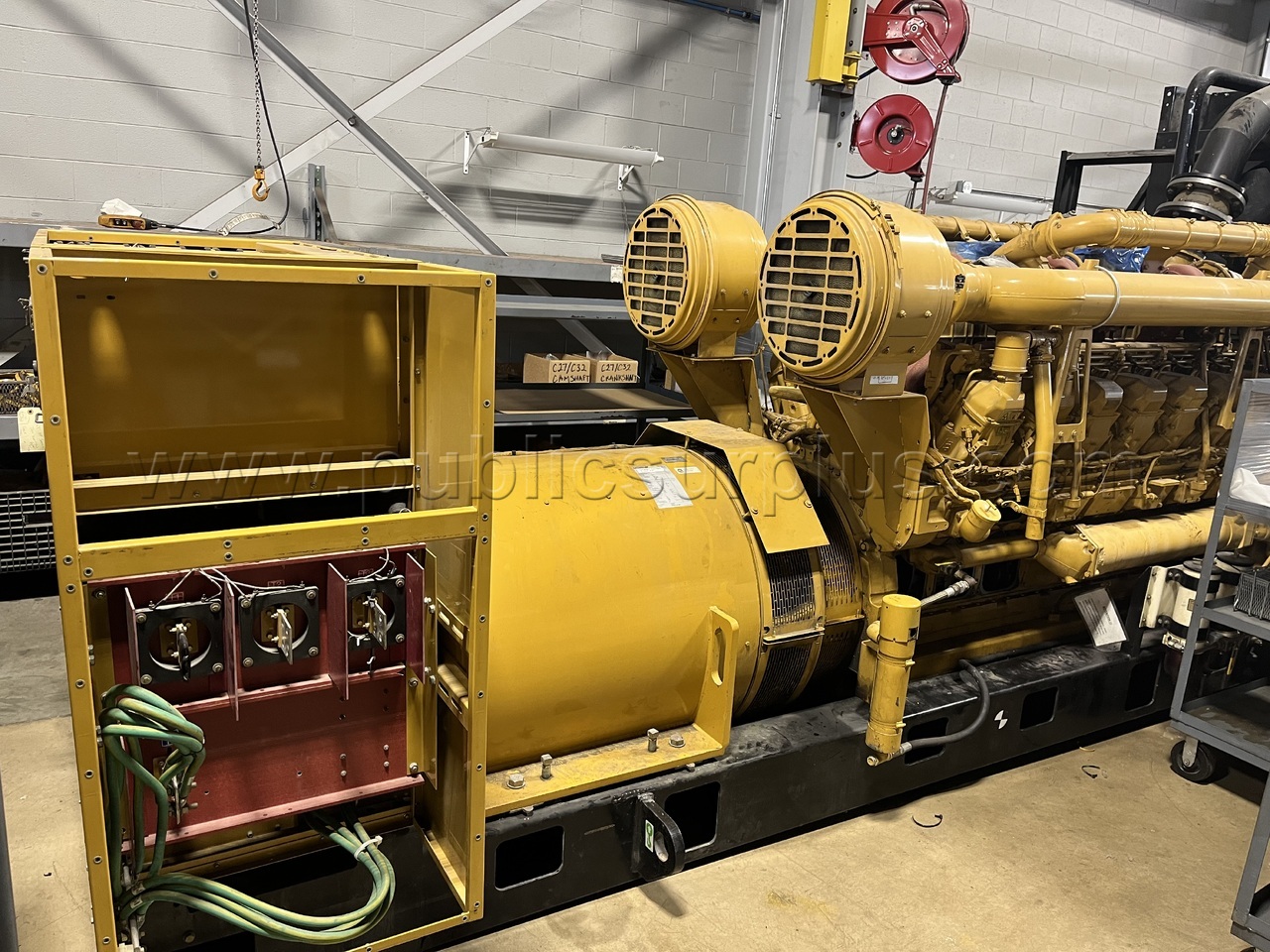 2015 CATERPILLAR STANDBY DIESEL GENERATOR (USED) — photo 1