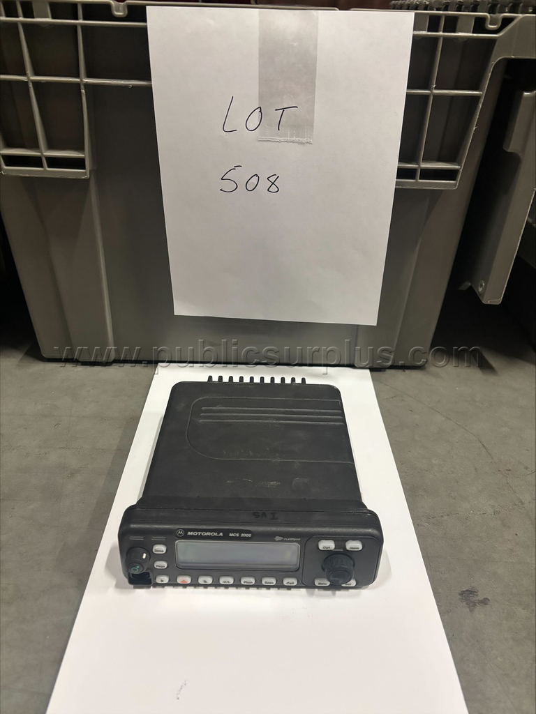 Lot 508 18 Motorola MCS2000 — photo 1