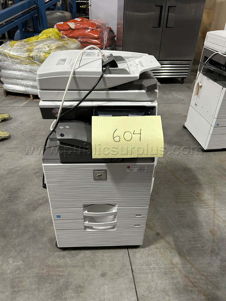 Lot 604	Sharp Printer/Copier/Scanner MX-3071 — photo 1