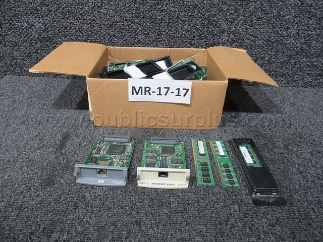 ASST COMPUTER PARTS (1 BOX) ~ MR-17-17 (R37B) — photo 1