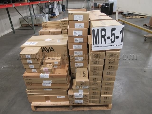 ASST PHONE EQUIPMENT (1 PALLET) ~ MR-5-1 (R44A) — photo 1
