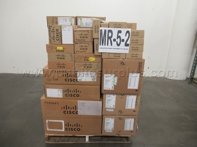 ASST PHONE EQUIPMENT (1 PALLET) ~ MR-5-2 (R44A) — photo 1