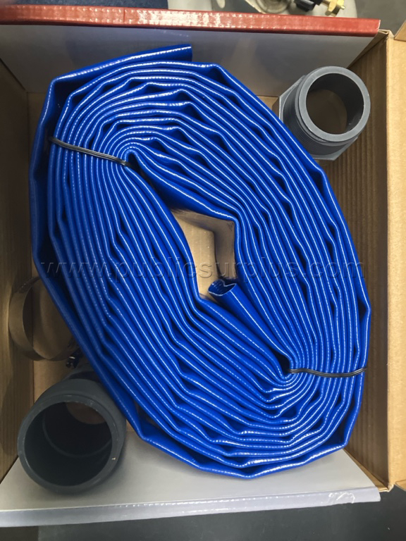 25' Lay-Flat 2" Discharge Hose Kit - M — photo 1