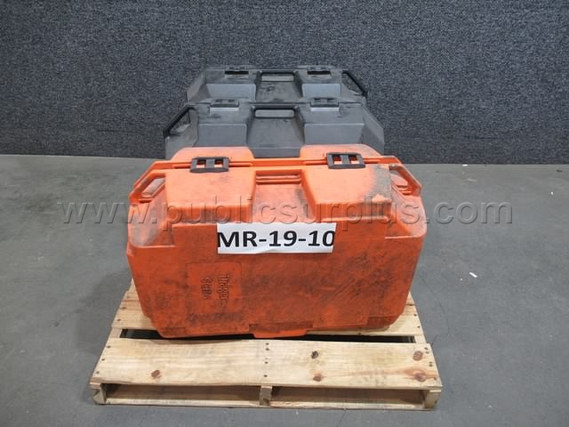 ASST EMPTY CASES (3 TOTAL) ~ MR-19-10 (R14C) — photo 1