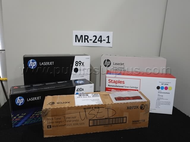 ASST USED TONER (1 PALLET) ~ MR-24-1 (R31A) — photo 1