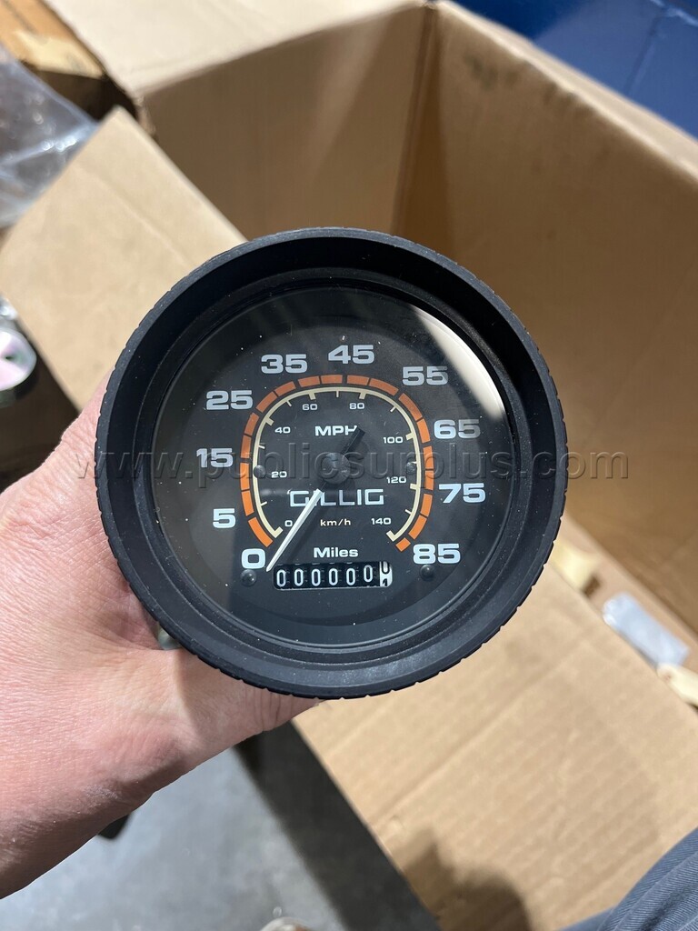 Brand New Gillig Transit Bus Speedometer - 0 Miles — photo 1