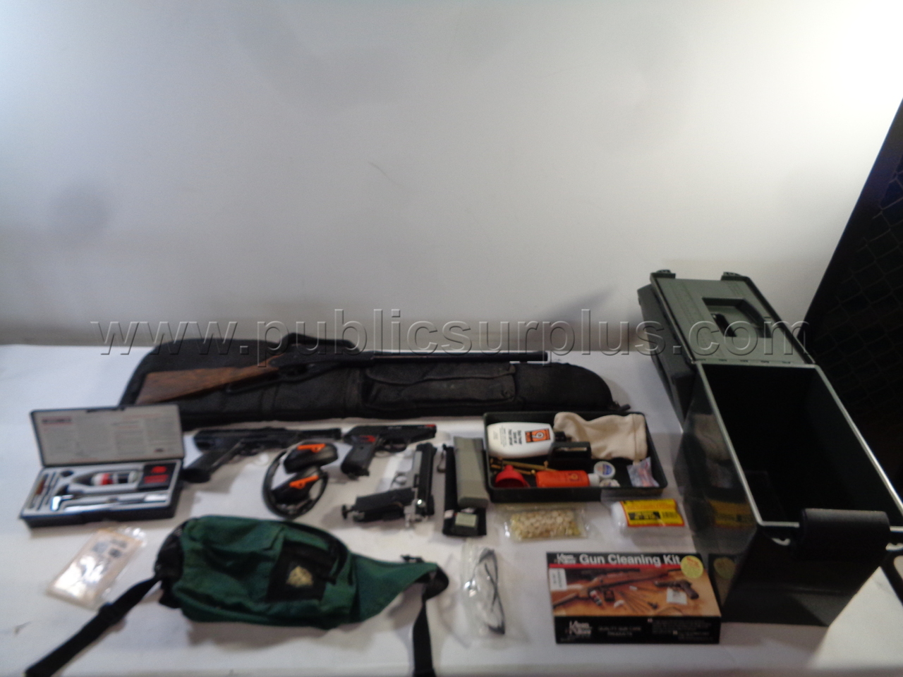 Assorted BB Guns w/ Cleaning Supplies — photo 1