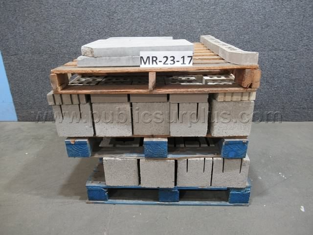 ASST CEMENT BLOCKS (1 PALLET) ~ MR-23-17 — photo 1