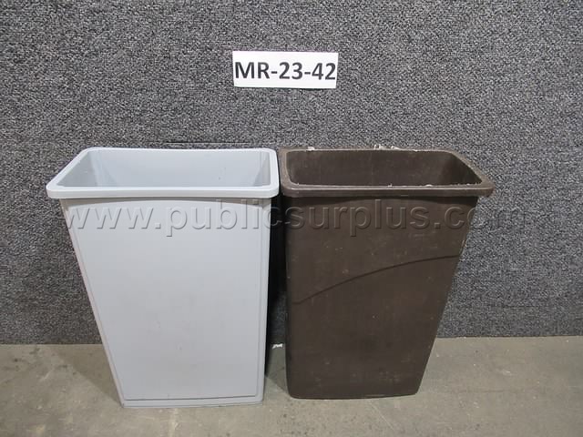 ASST TRASH CANS (2 TOTAL) ~ MR-23-42 (R37B) — photo 1