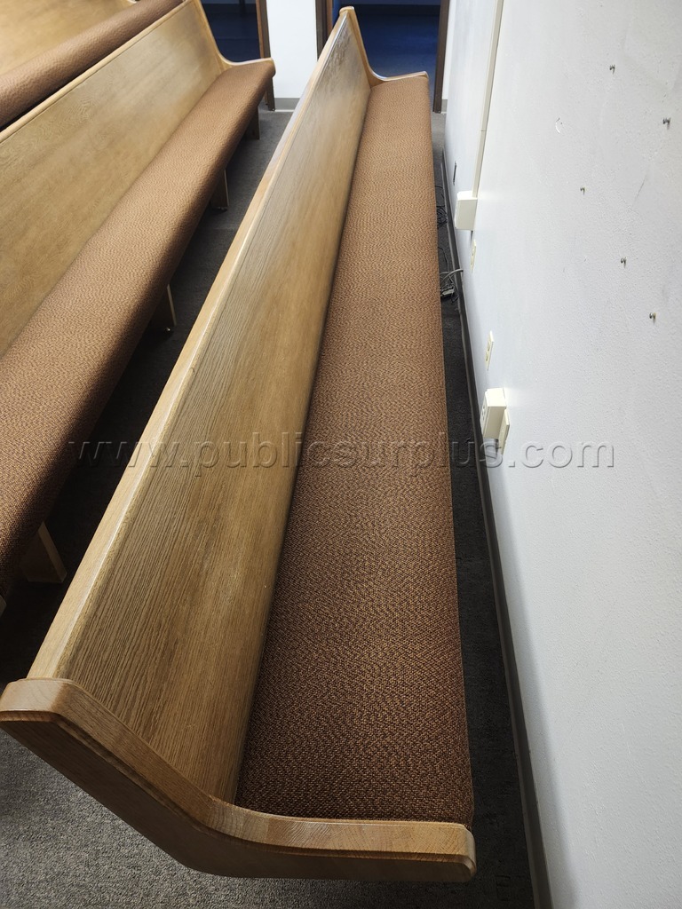 16' Padded Pews — photo 1
