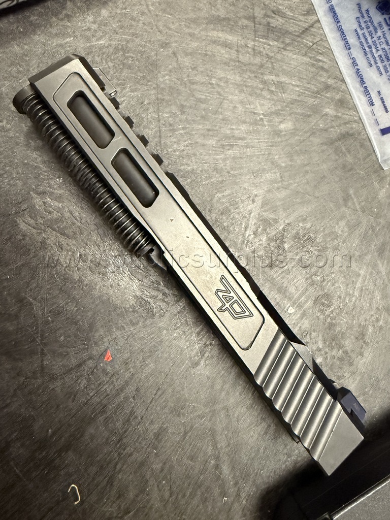 ZP GLOCK SLIDE W/MOS CUT — photo 1