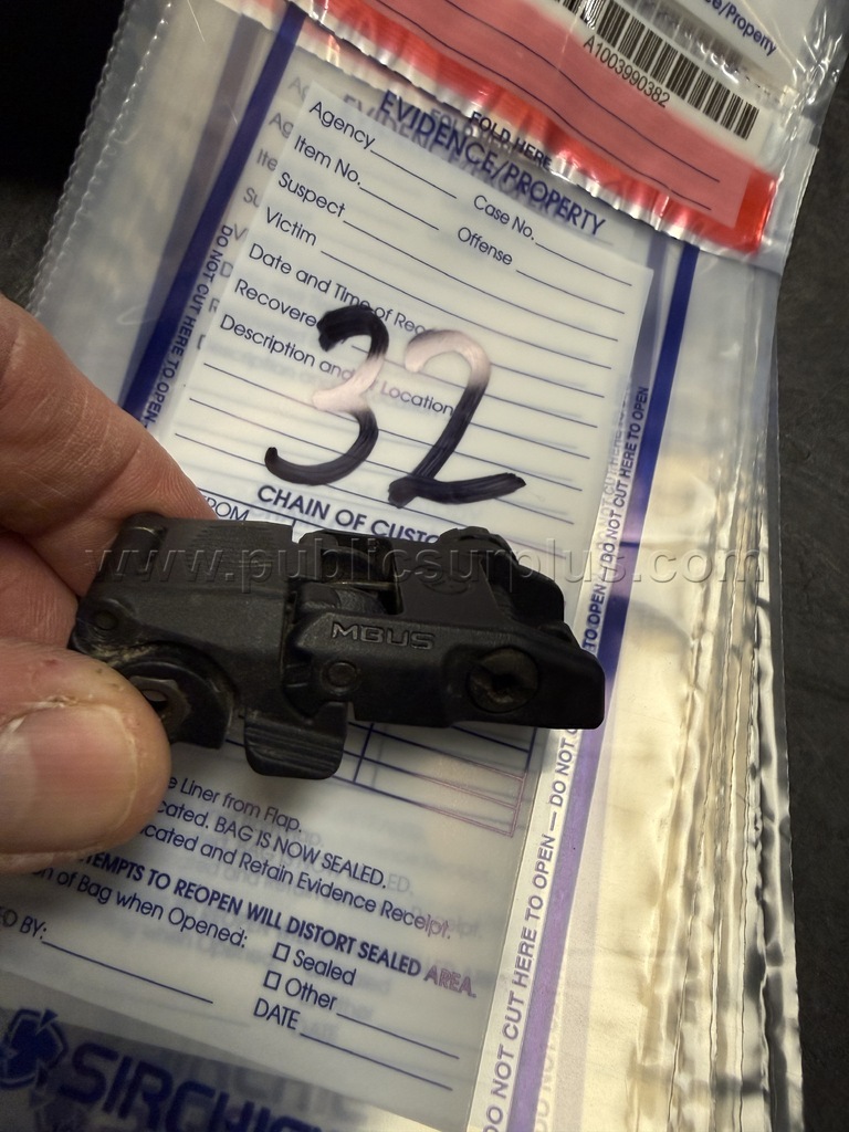 MAGPUL MBUS REAR FLIP UP SIGHT — photo 1