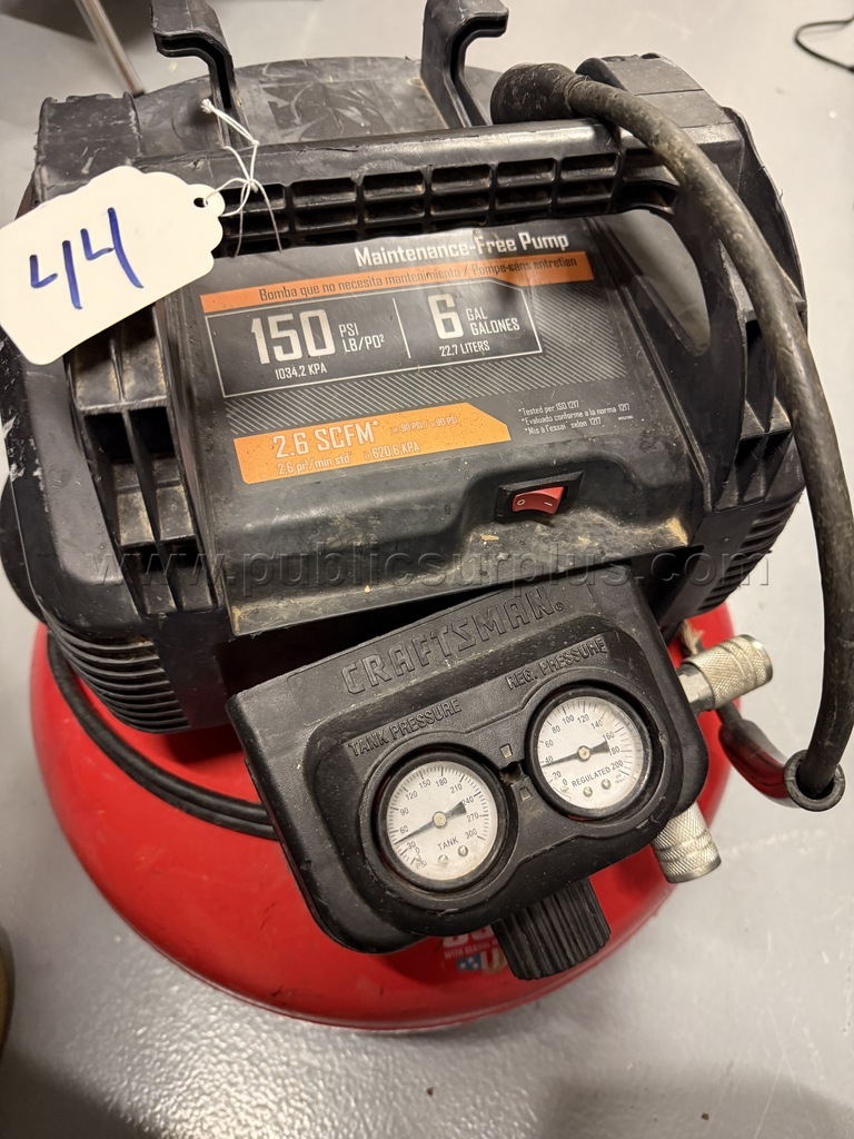 CRAFTSMAN AIR COMPRESSOR — photo 1