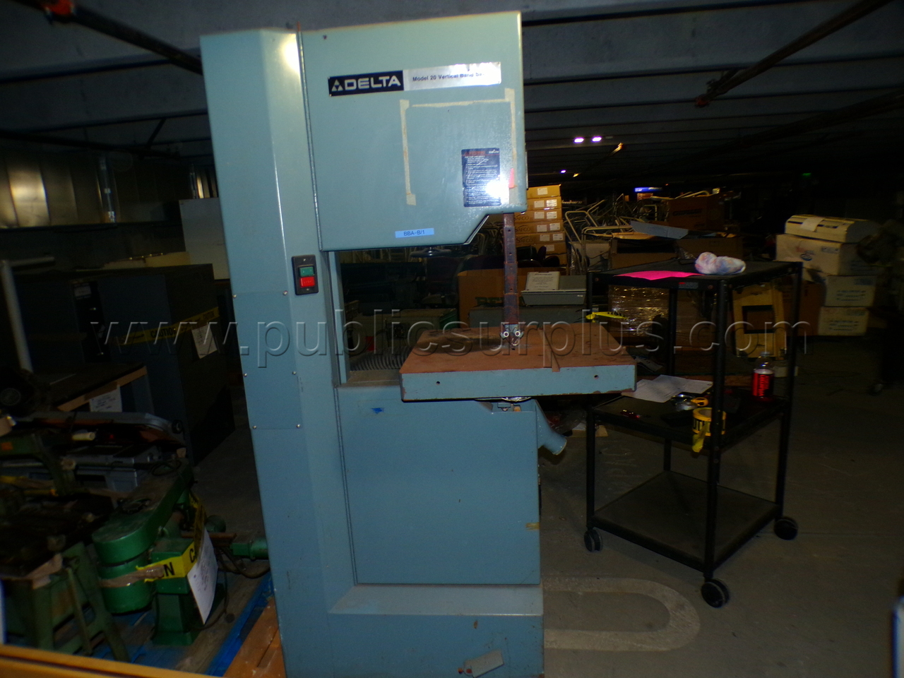Vertical Band Saw — photo 1