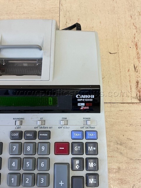 Canon MP41DHII Calculator — photo 1