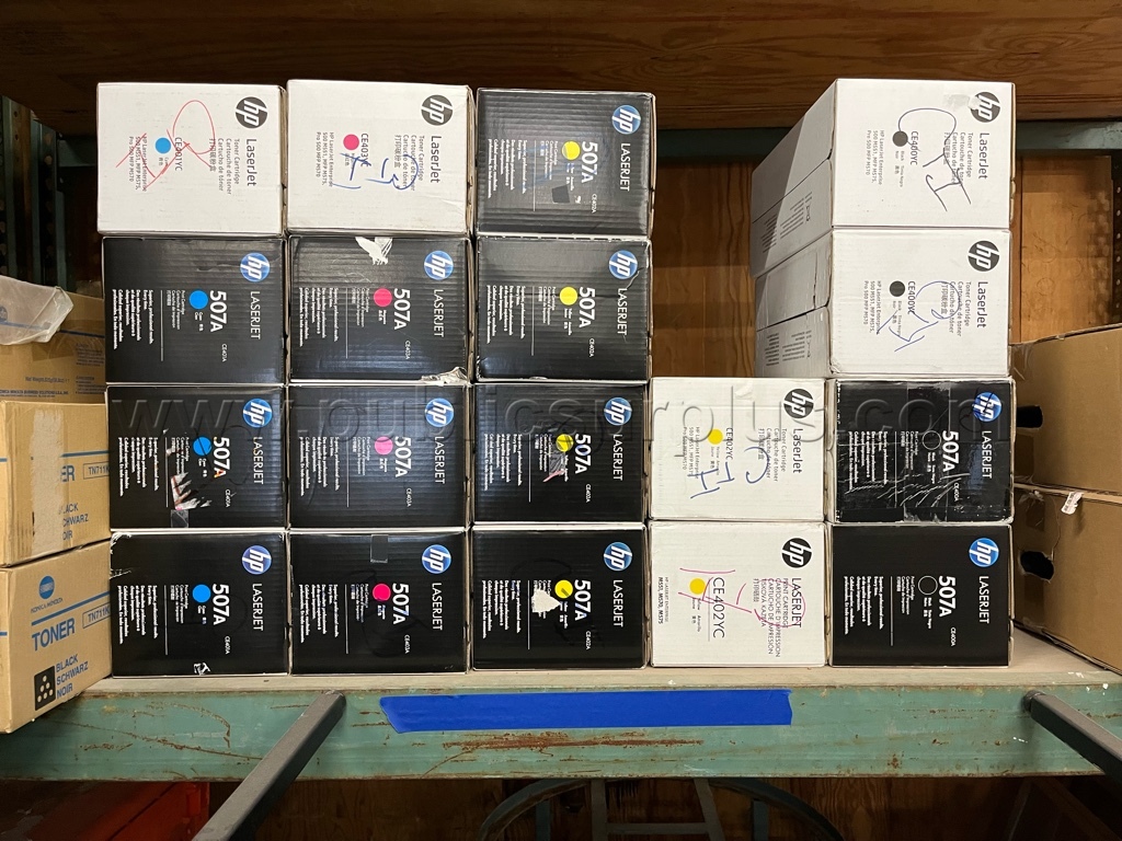 HP 507A Toner - Lot of 18 — photo 1