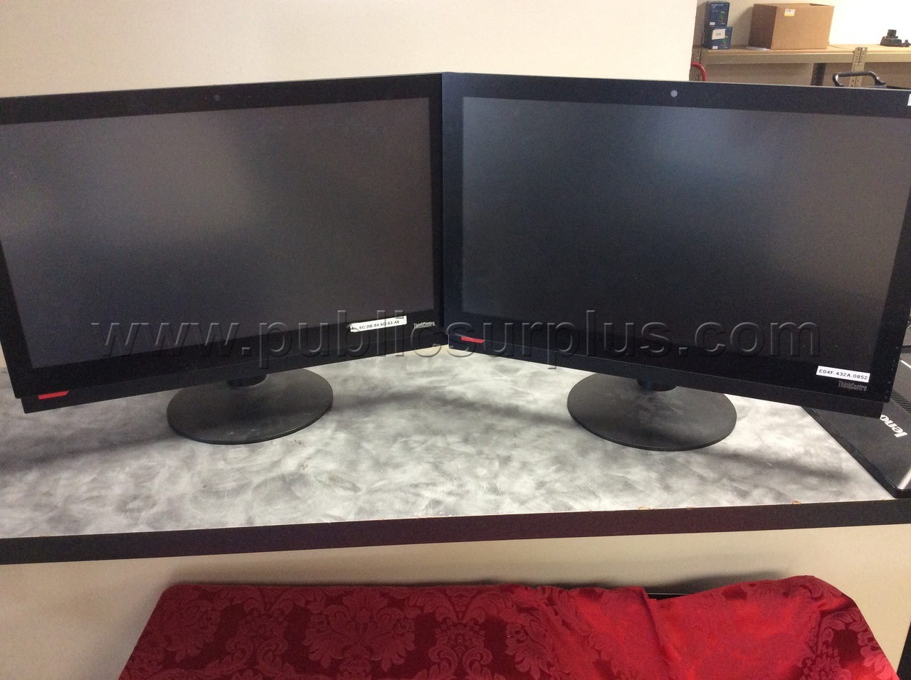 LOT OF (2) LENOVO AIO DESKTOP COMPUTERS - SOLD AS IS - 429 — photo 1