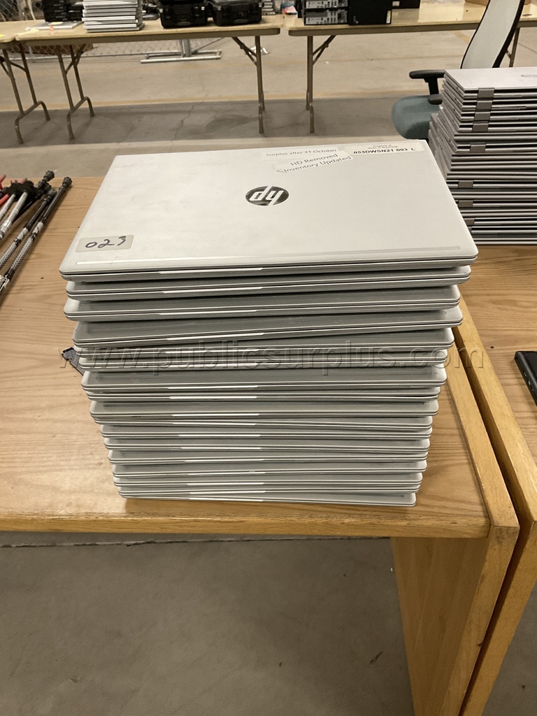 HP Laptop Computers (Lot of 17) #023 — photo 1