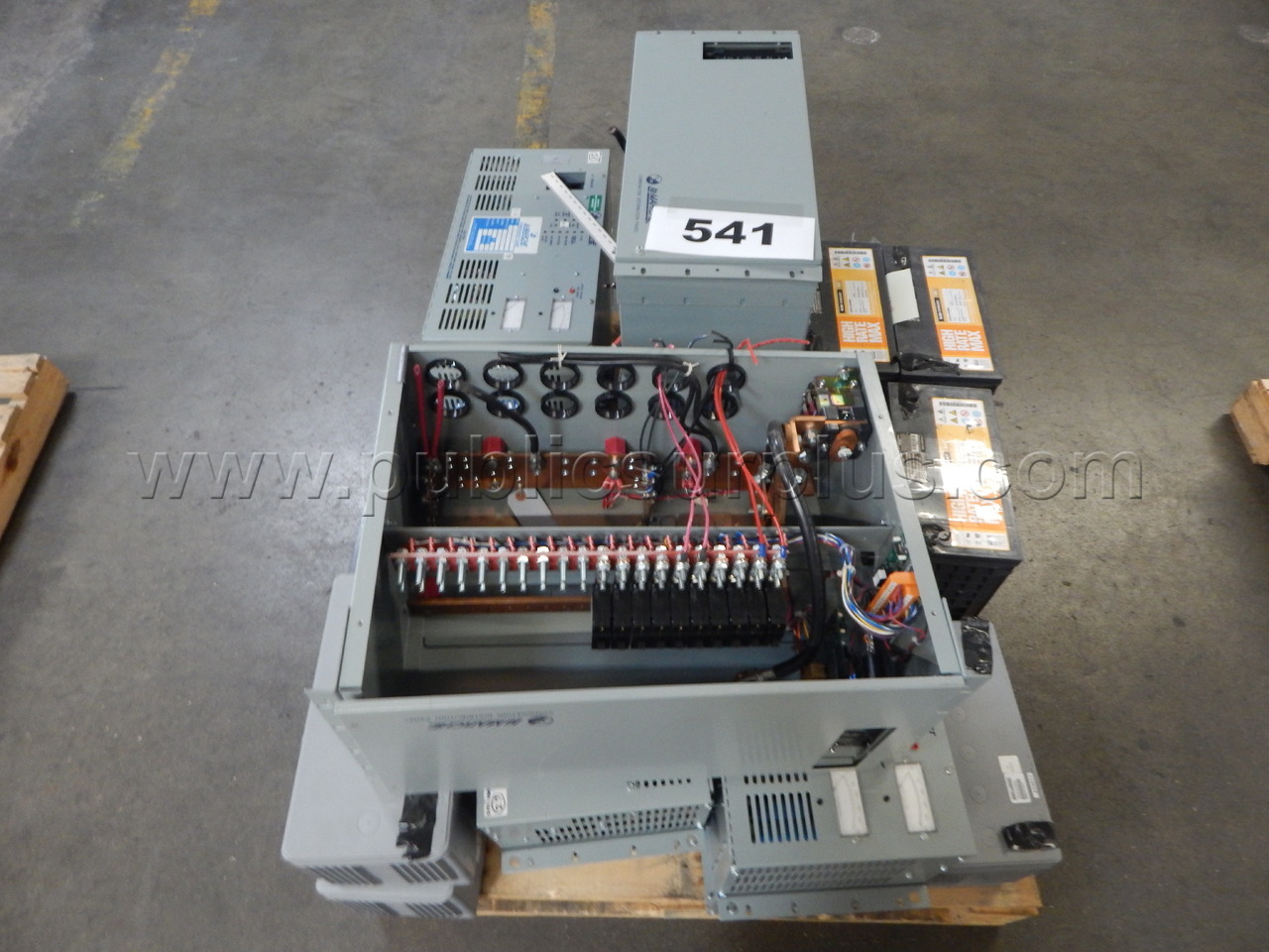 Lot 541 - (4) La Marche A36F Battery Chargers (2) La Marche Panels — photo 1