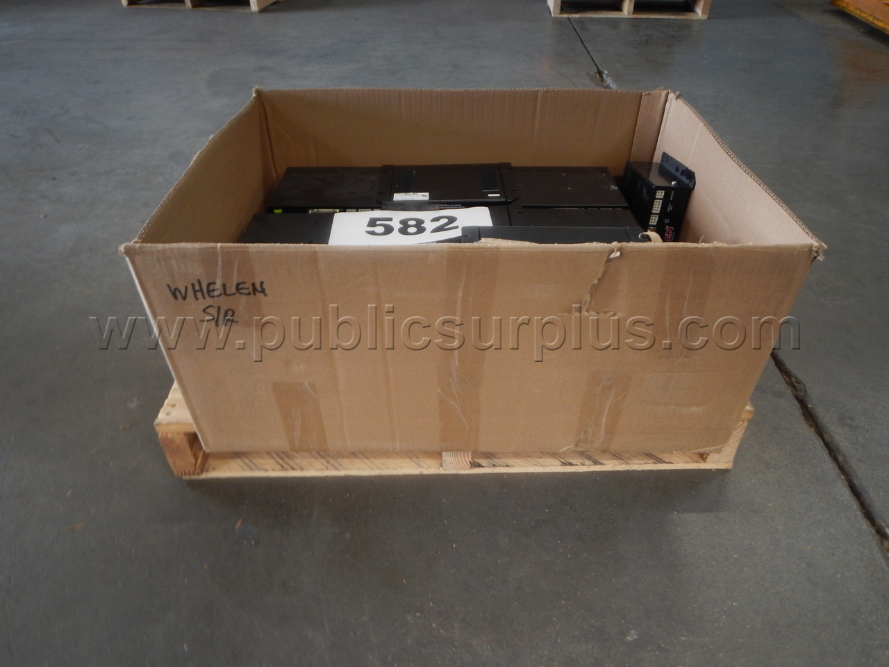 Lot 582 - (29) Whelen Siren/Radio Equipment — photo 1
