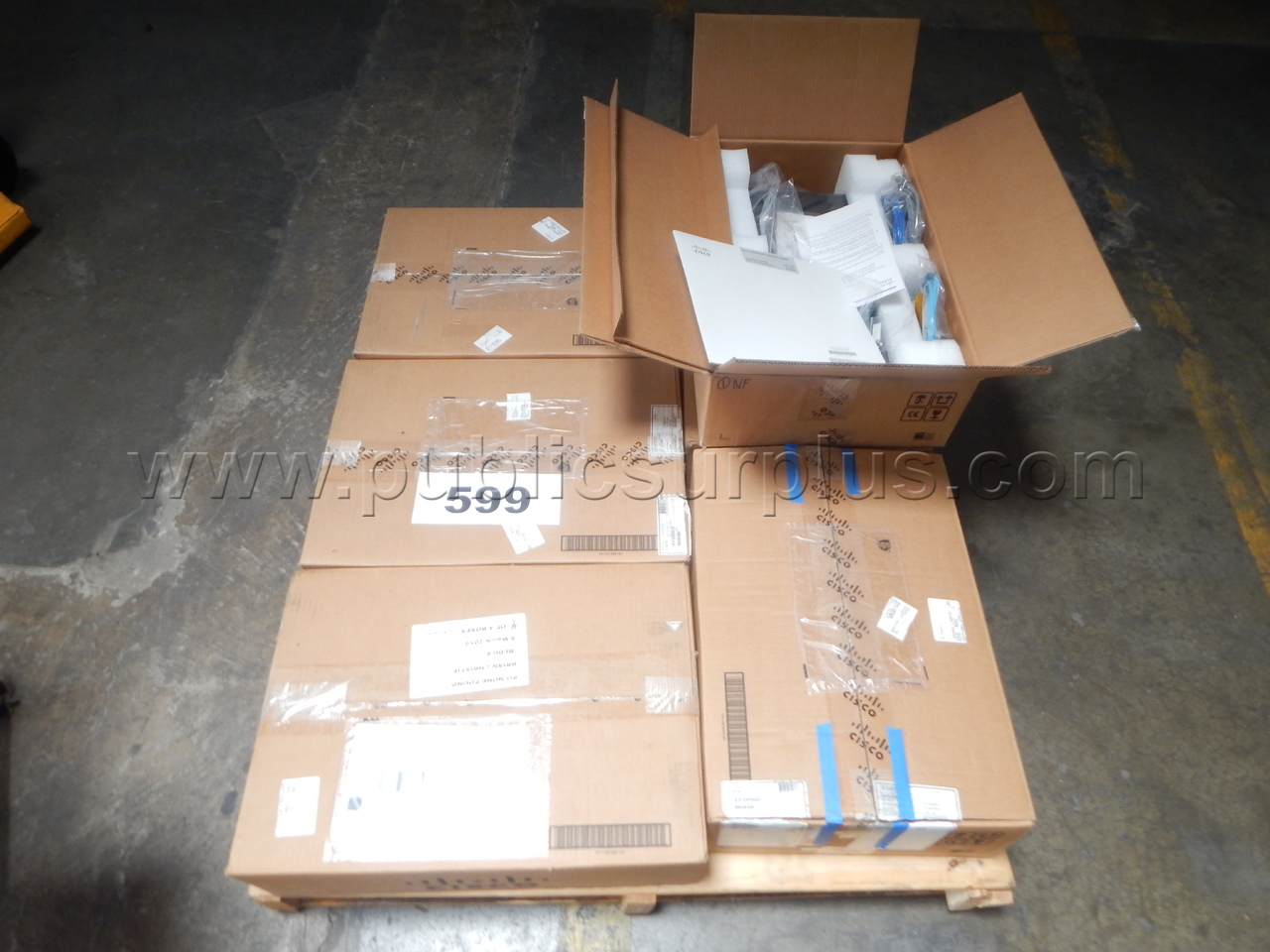 Lot 599 - (6) Cisco ASA5508 — photo 1