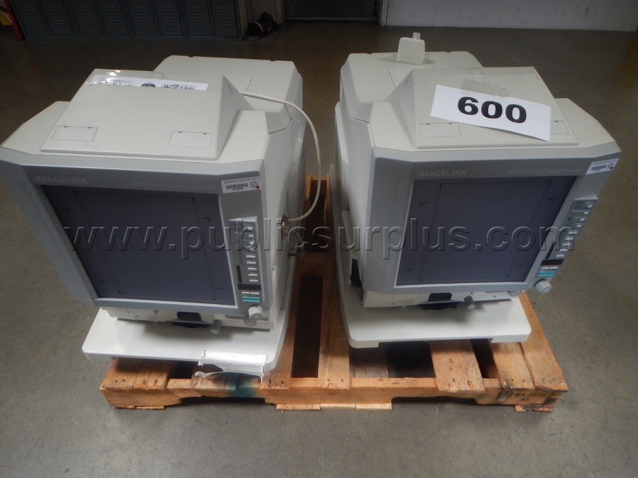 Lot 600 - (2) ImageLink 2400 DU Plus Digital Scanner — photo 1