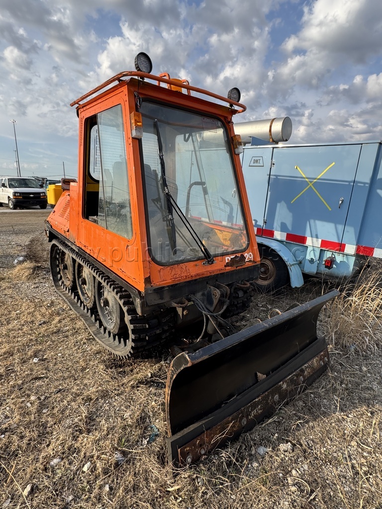 1997 BOMBARDIER  W/ SNOWEX TAILGATE SPREADER — photo 1