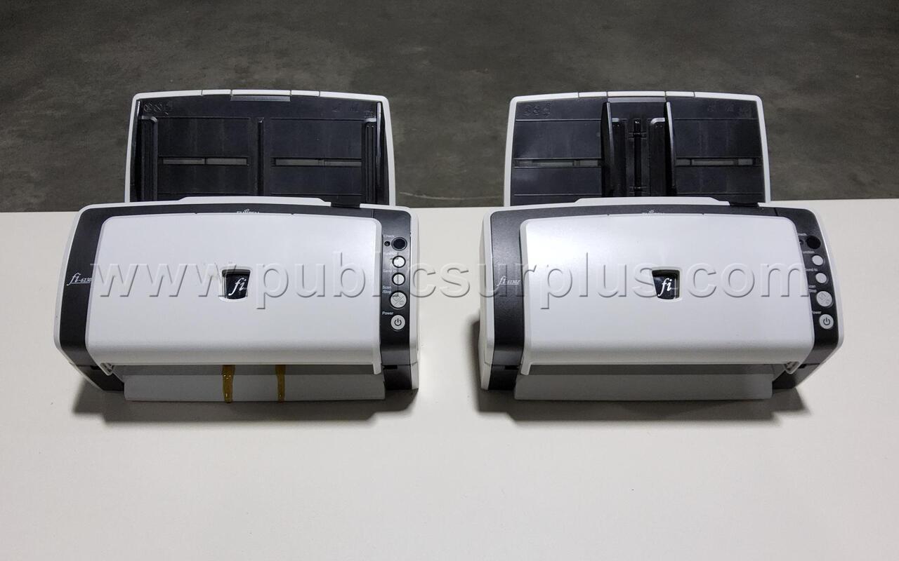 LOT OF 2 FUJITSU IMAGE SCANNERS — photo 1