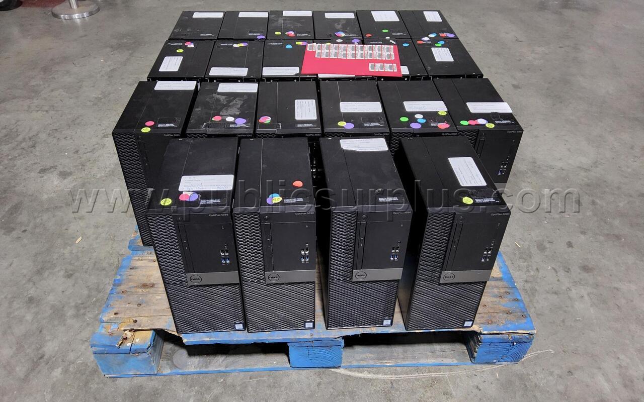 LOT OF 22 DELL PC TOWERS — photo 1