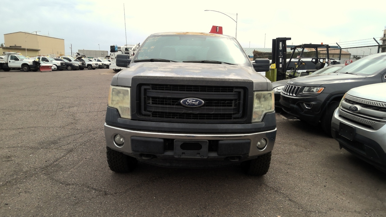 AZGF (GFA) - A2115 - 2014 FORD F150 FFV PICKUP 1/2T EXT CB SHRT BD 4X4 V8 — photo 1