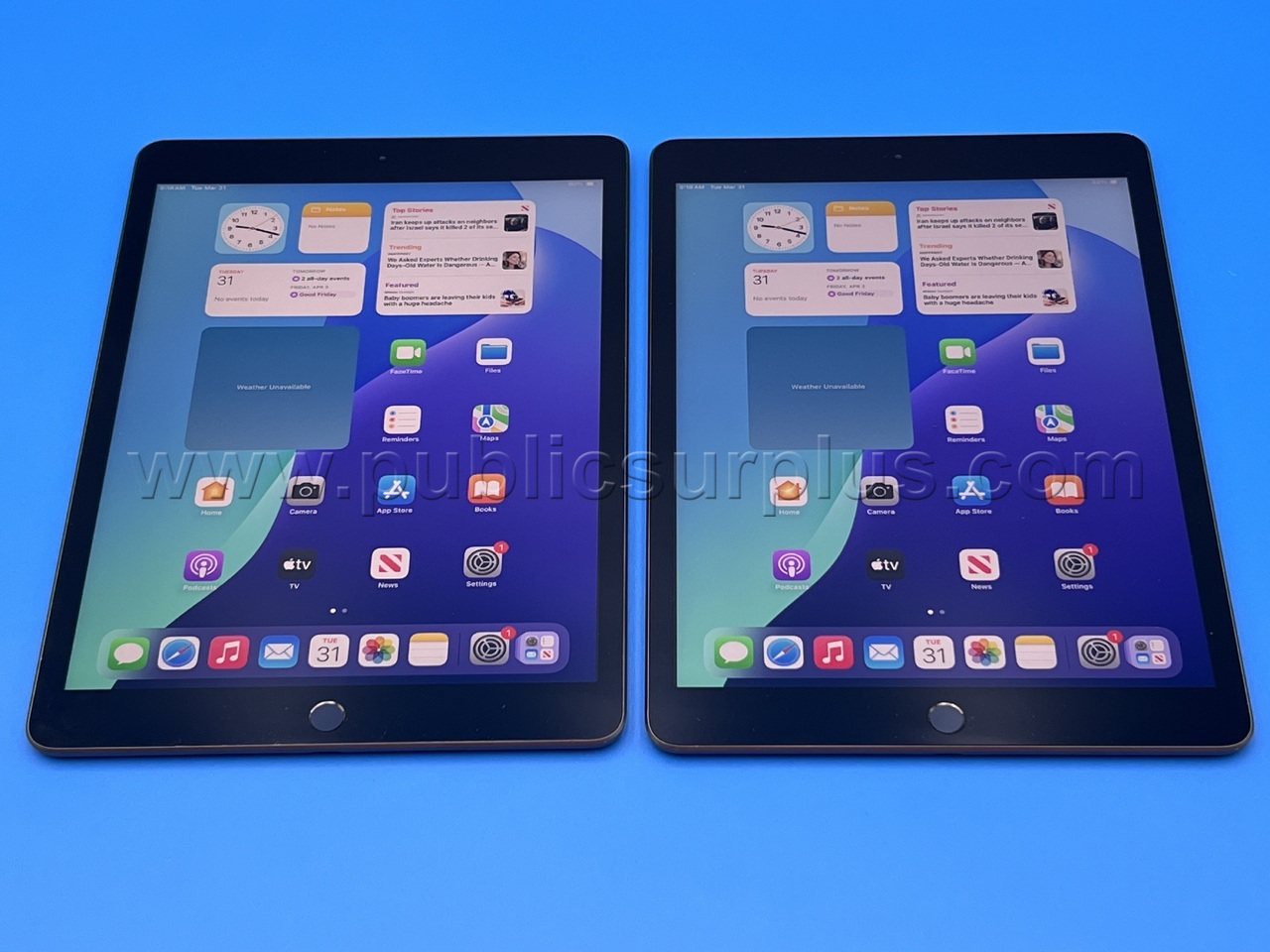 2 Apple iPads  - Shipping $20.00 /RA — photo 1