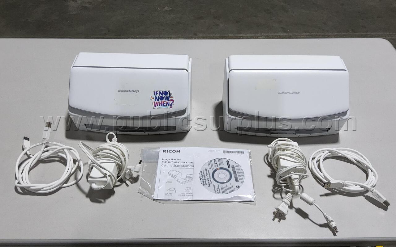 LOT OF 2 FUJITSU SCAN SNAP — photo 1