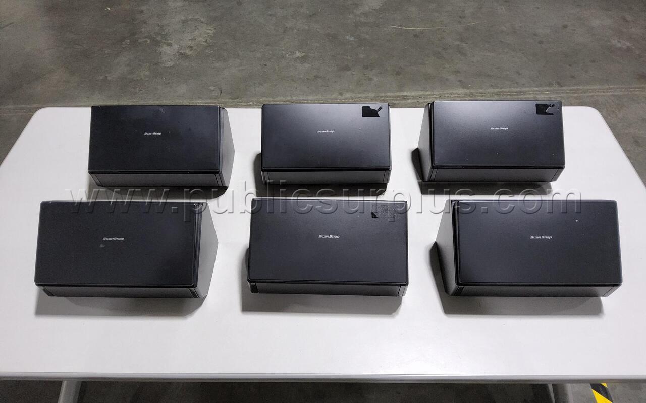 LOT OF 6 FUJITSU SCAN SNAP — photo 1