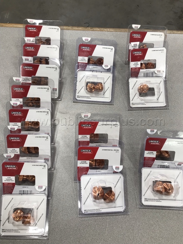 Lincoln Electric Air Plasma Torch Shield Caps (Qty: 36) BRAND NEW — photo 1