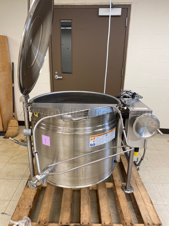 #1 KEL-40-TSH 440/480 TILTING KETTLE CLEVELAND VERY GOOD CONDITION — photo 1