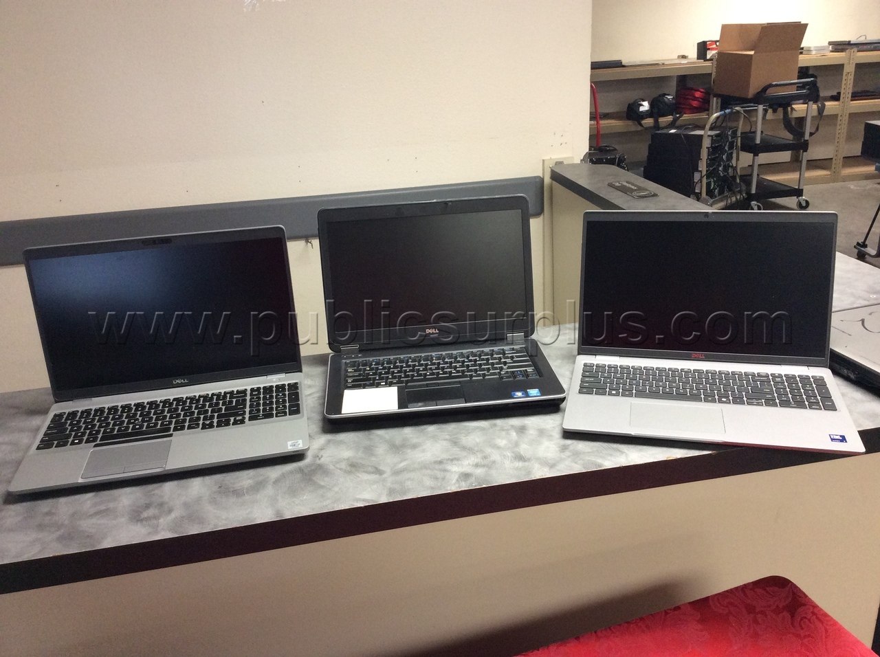 LOT OF (3) DELL LAPTOP COMPUTERS - SOLD AS IS - 467 — photo 1