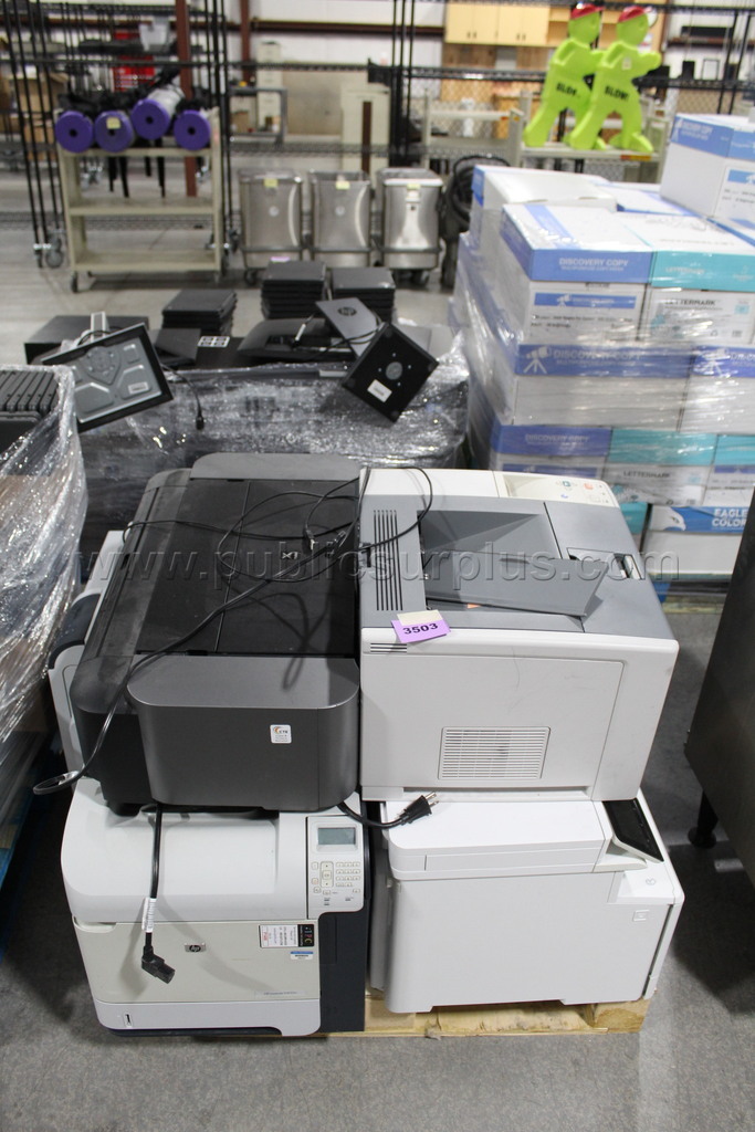 pallet of printers  ~3503~ — photo 1