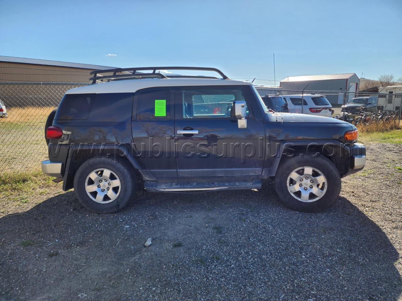 2007 Black Toyota FJ Cruiser — photo 1