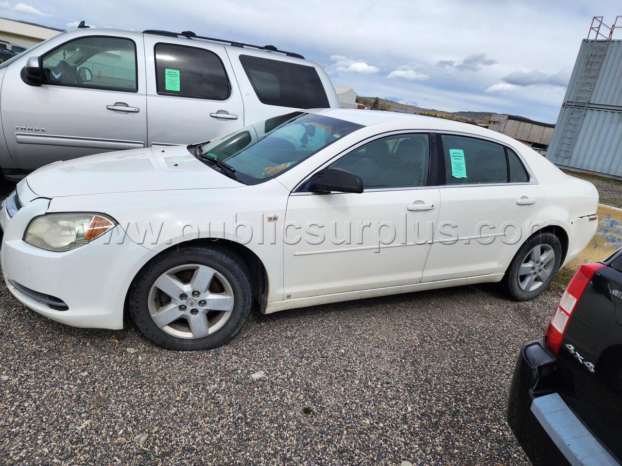 2008 White Chevrolet Malibu — photo 1