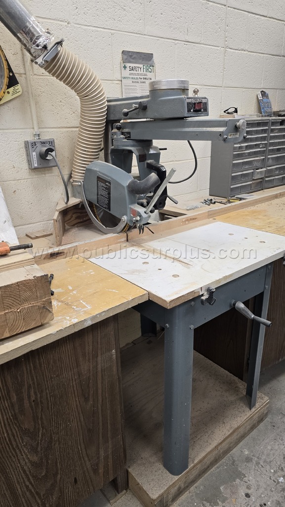 12" Delta Radial Arm Saw — photo 1