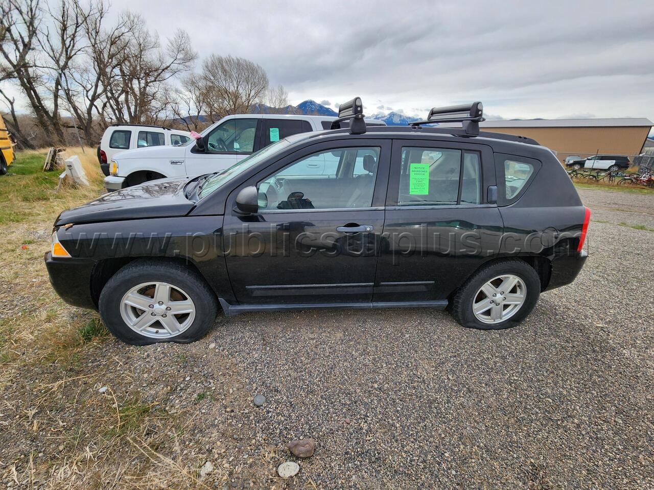 2008 Black Jeep Compass — photo 1