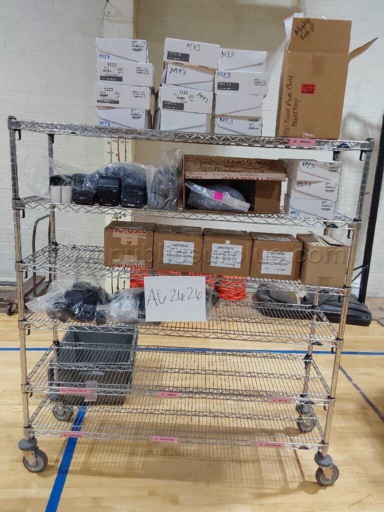 MY3 printers, cords, paper — photo 1