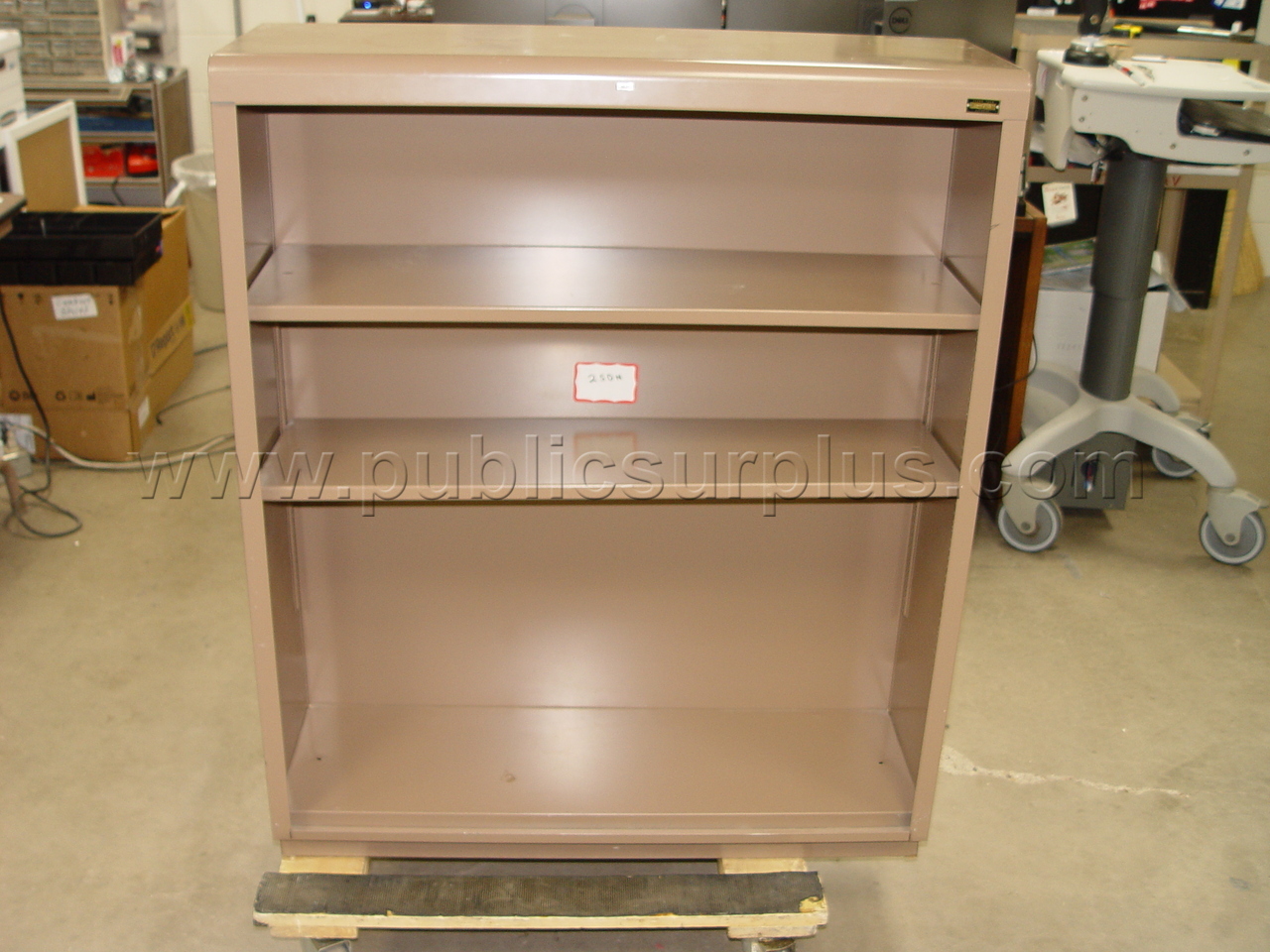 Metal 2 Shelf Bookcase 35" x 12" x 42" — photo 1